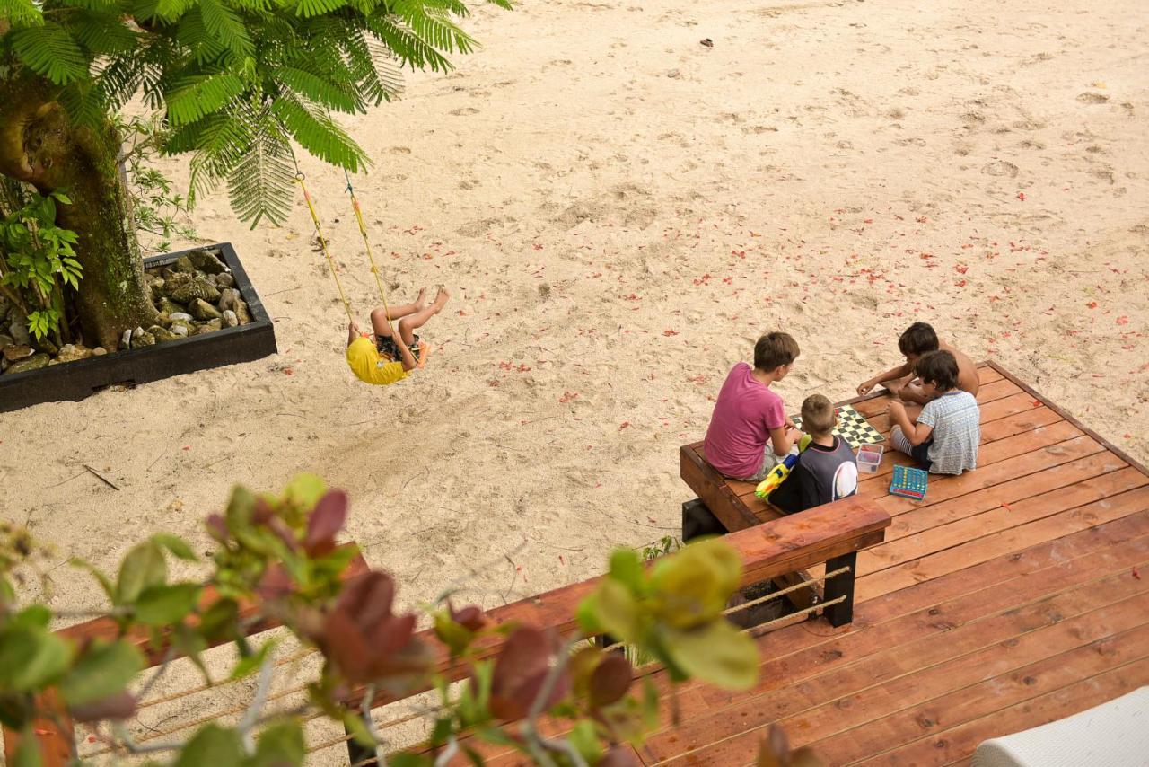 라로통가 B'S Beach House On Muri Lagoon 빌라 외부 사진